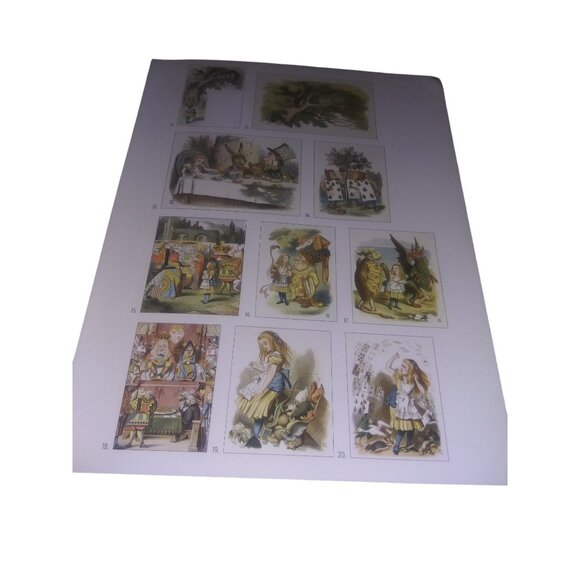 Alice in Wonderland Coloring Book British Library Pomegranate Soft Cover - Picture 11 of 11